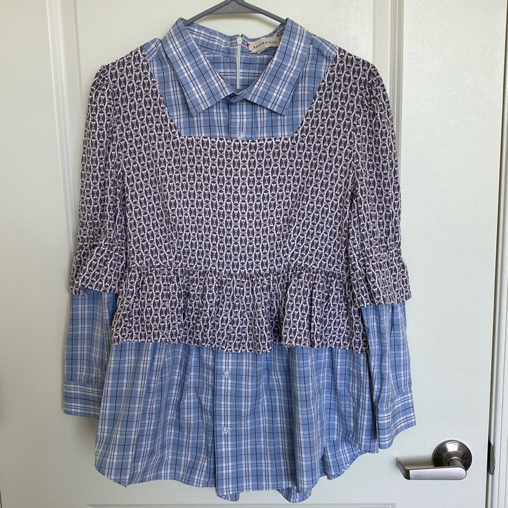 RENTRAYAGE Blouse Shirt